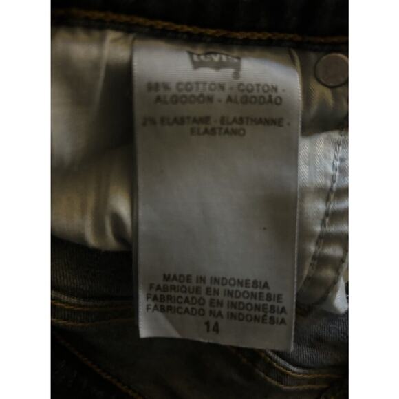 Levi’s Demi Curve Classic Rise Slim Leg Jeans Size 14/32 Faded Denim EUC - Picture 6 of 8